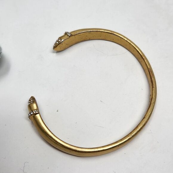 STELLA & DOT Gold Tone Cuff Bracelet - Picture 6 of 9